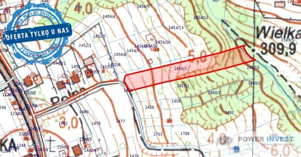 Działka Świątniki Górne