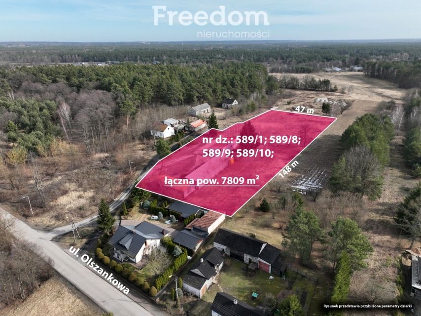 Działka budowlana Skrzeszew