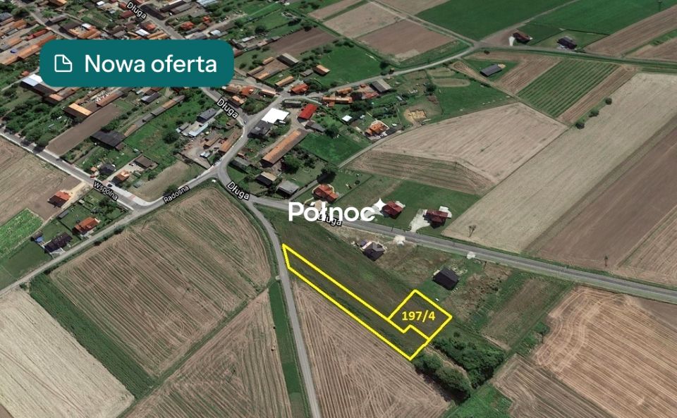 Działka budowlana Grębocice