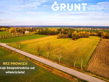 Działka przy lesie