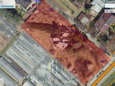 Ogrodzona działka sprzedam