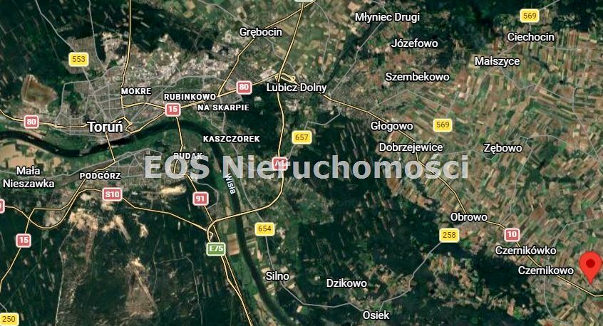 Zabudowana działka Steklinek