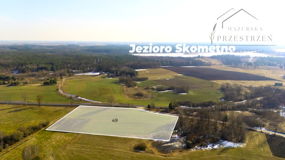 Działka rolna Skomętno Wielkie