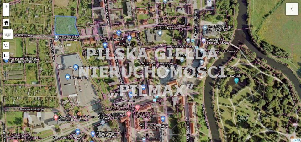 Działka inwestycyjna Piła