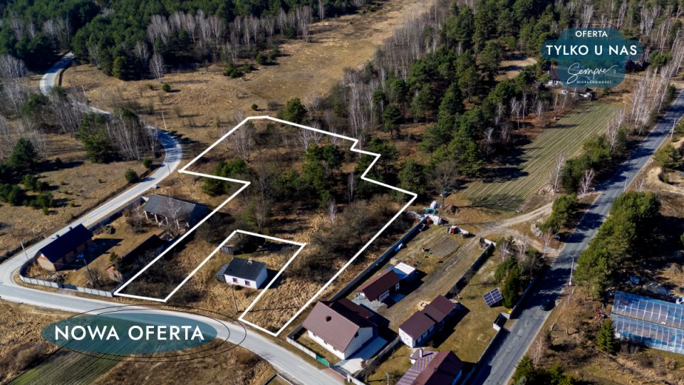 Działka budowlana Szczerców sprzedam