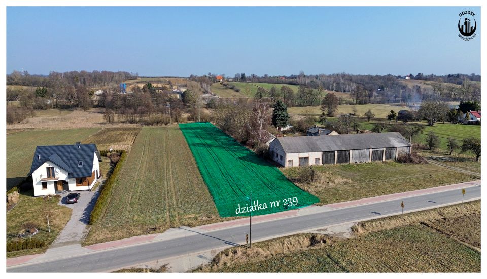 Działka budowlano-rolna Płonki sprzedam