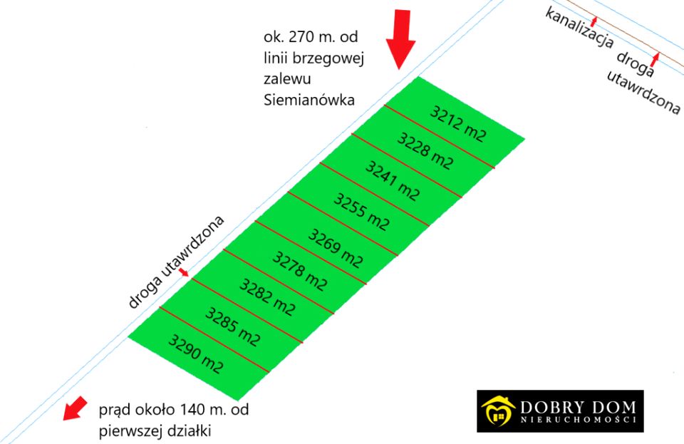 Działka rolna Siemianówka