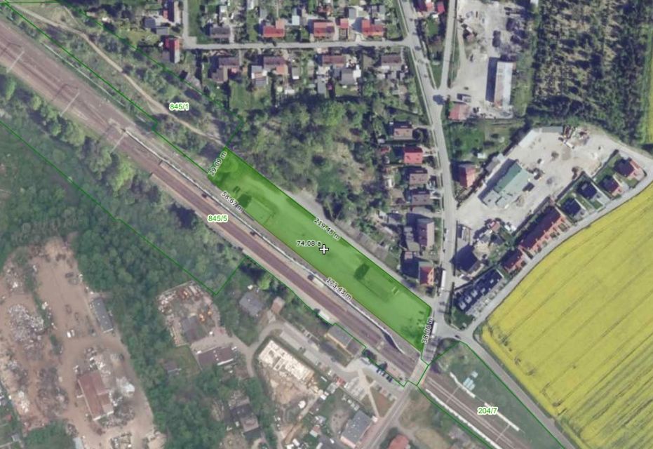 Działka usługowa Lewin Brzeski