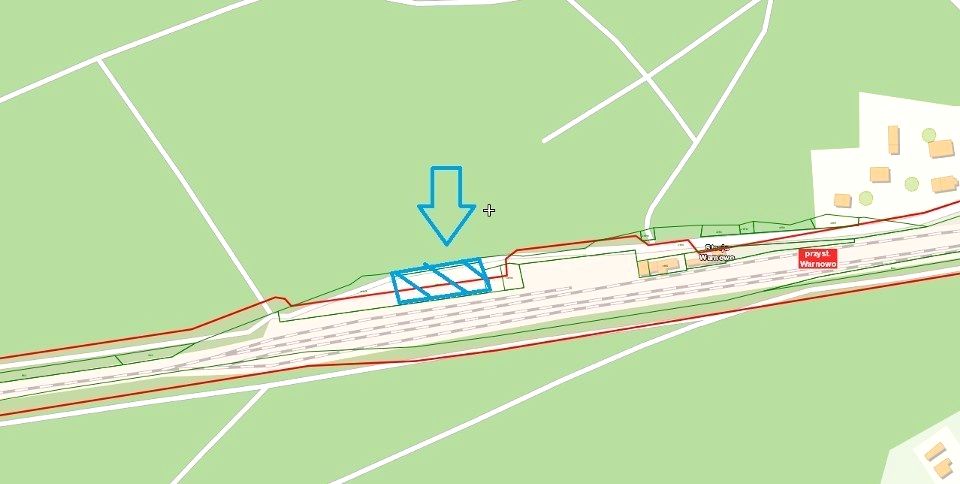 Działka inwestycyjna Warnowo
