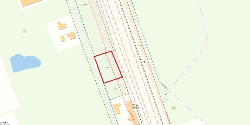 Działka usługowa Rokita