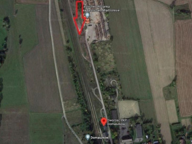 Działka usługowa Domaszków