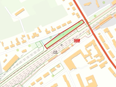 Działka usługowa Pyrzyce