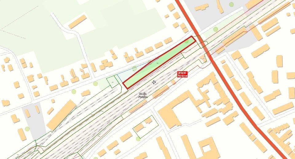 Działka usługowa Pyrzyce