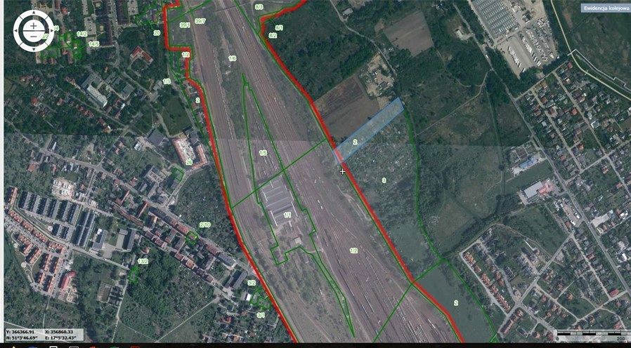 Działka usługowa Wrocław