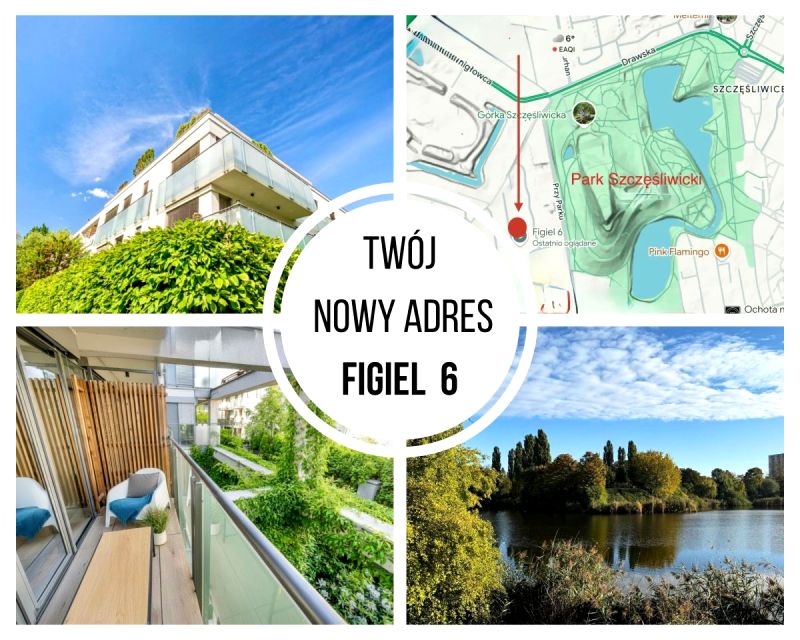 Mieszkanie apartamentowiec nad jeziorem