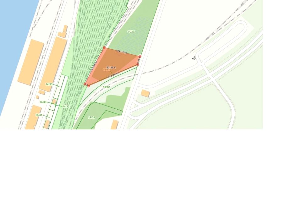 Działka usługowa Szczecin