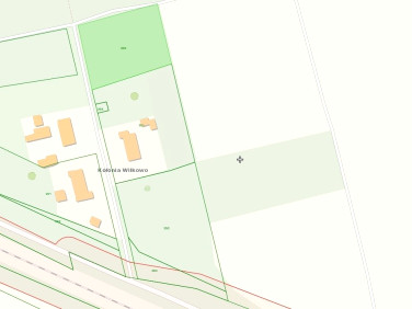 Działka usługowa Wilkowo
