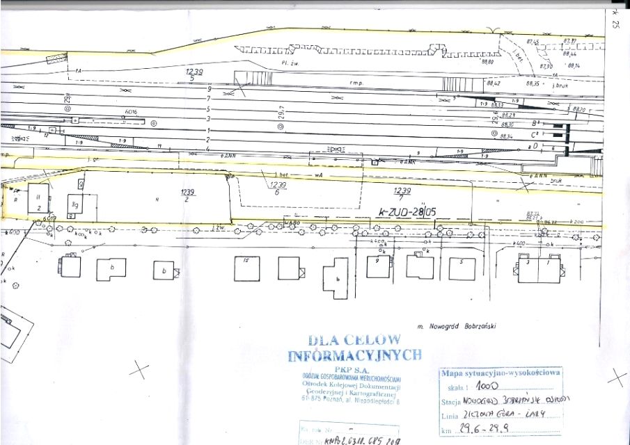 Działka usługowa Nowogród Bobrzański