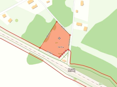 Działka usługowa Mierzęcin