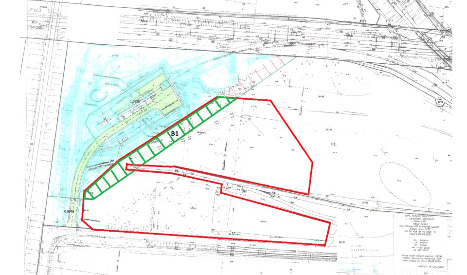 Działka przemysłowa Gajec