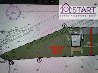 Działka budowlana Harklowa