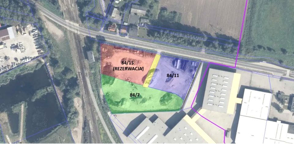 Działka usługowa Braniewo