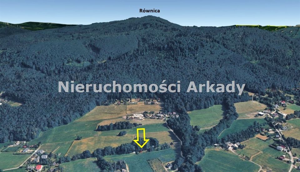 Zabudowana działka Ustroń