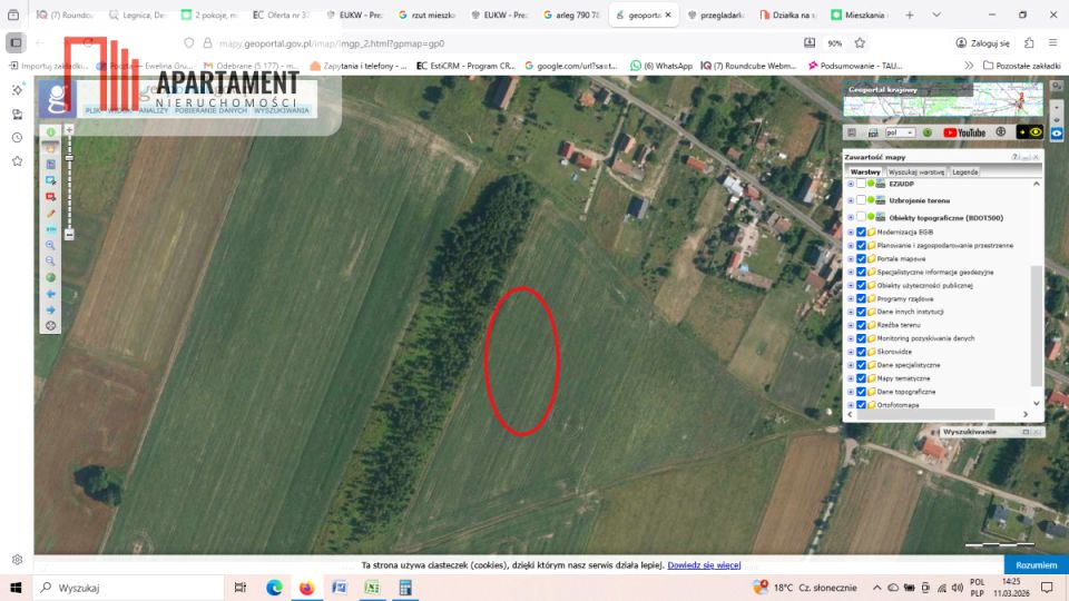 Działka Chocianowiec