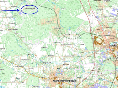 Działka budowlana Tkaczewska Góra