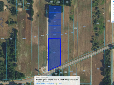 Działka budowlana Śladów