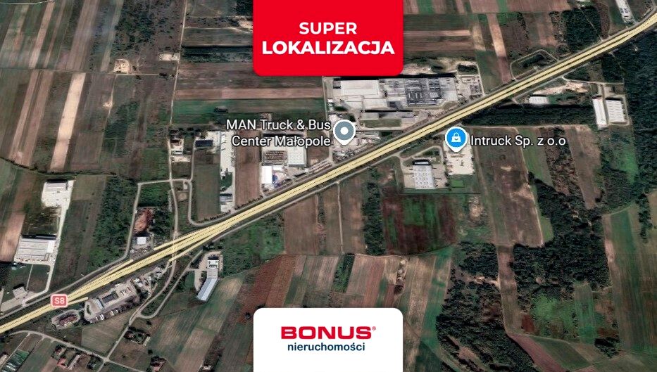 Działka przemysłowa Małopole