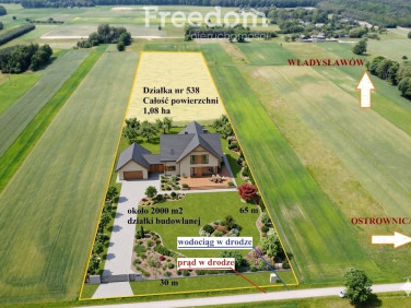Działka budowlano-rolna Ostrownica