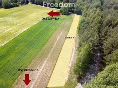 Działka budowlana Ostrownica