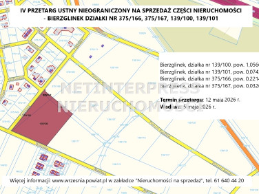 Działka budowlana Bierzglinek sprzedam
