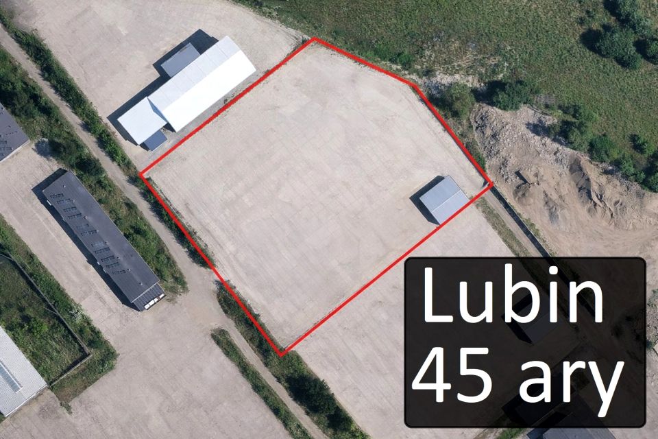 Ogrodzona działka sprzedam