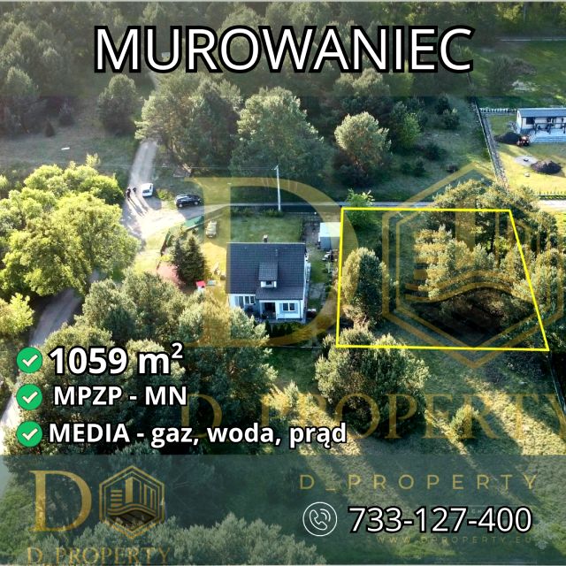 Działka budowlana Murowaniec