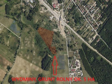 Działka rolna Wydminy