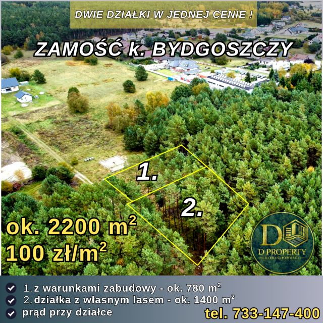 Działka budowlano-rolna Zamość