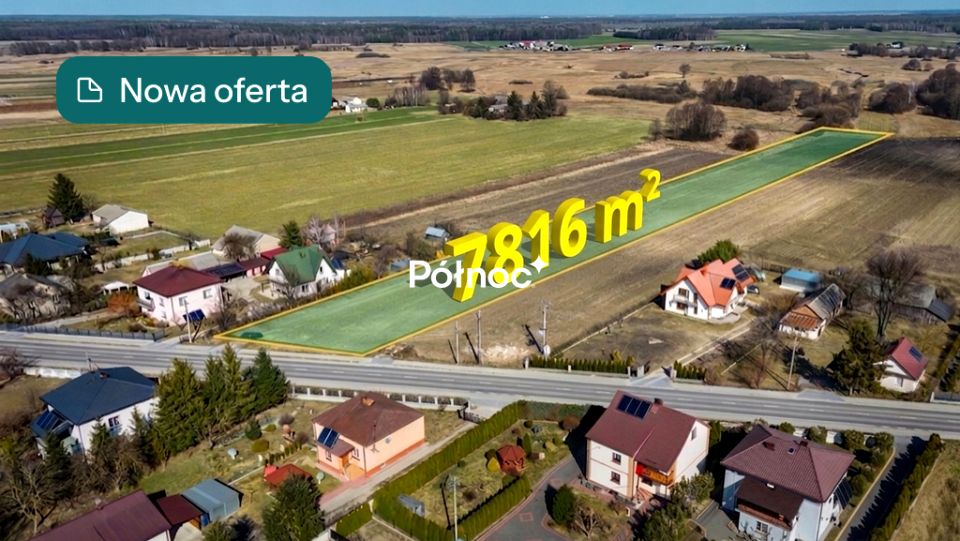 Działka budowlano-rolna Stara Wieś