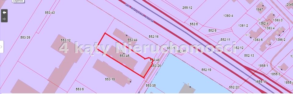 Zabudowana działka Białystok