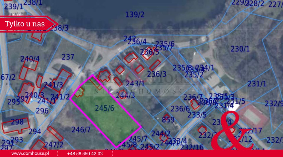 Działka usługowa Chmielno