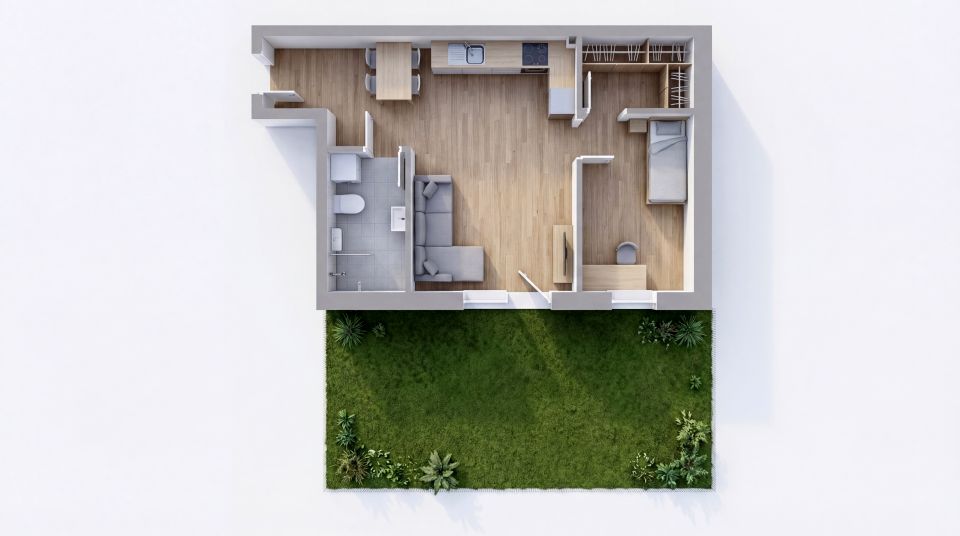 Mieszkanie blok mieszkalny Reda