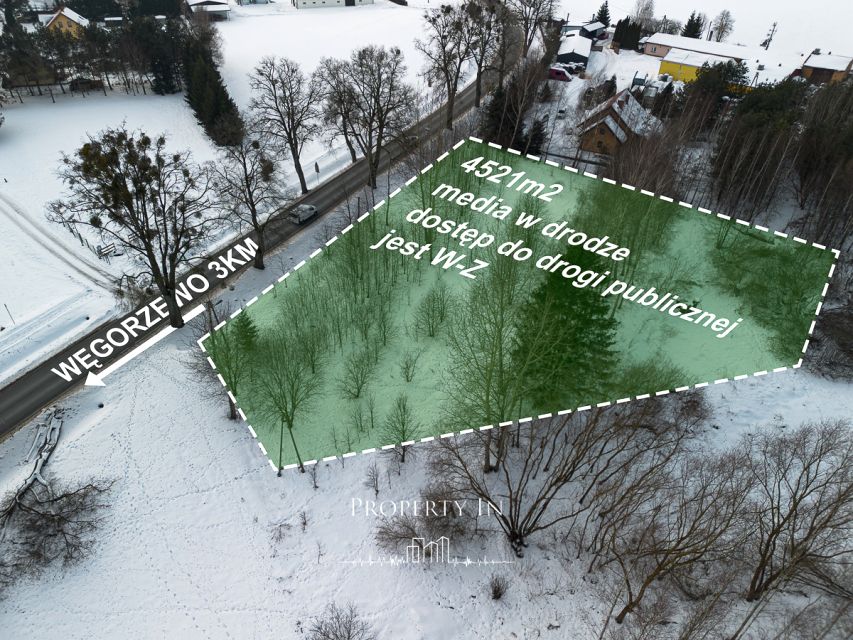 Działka budowlana Trygort