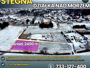 Działka inwestycyjna Stegna
