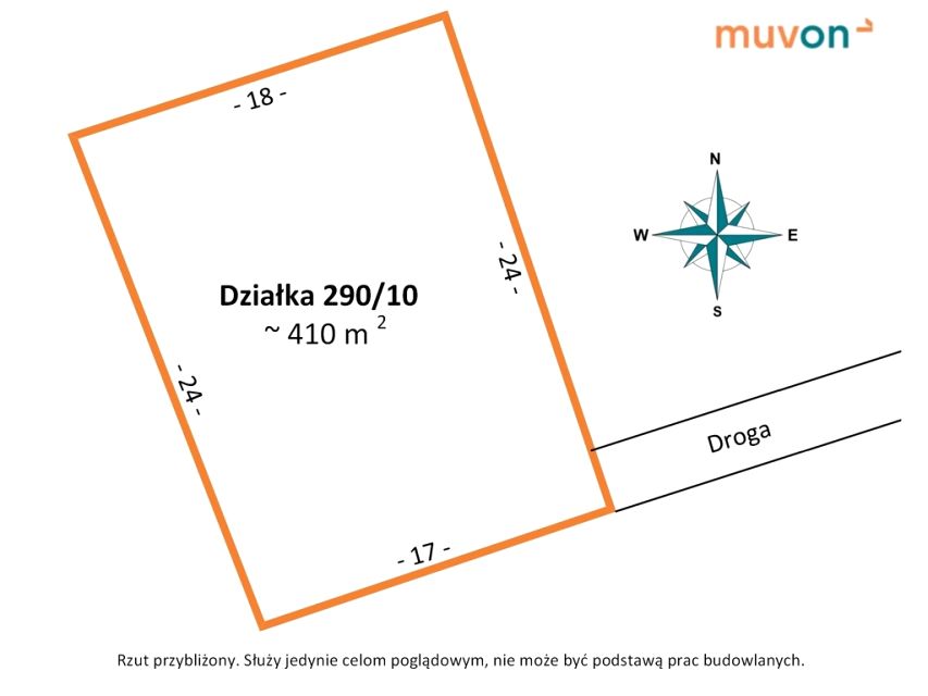 Działka nad jeziorem