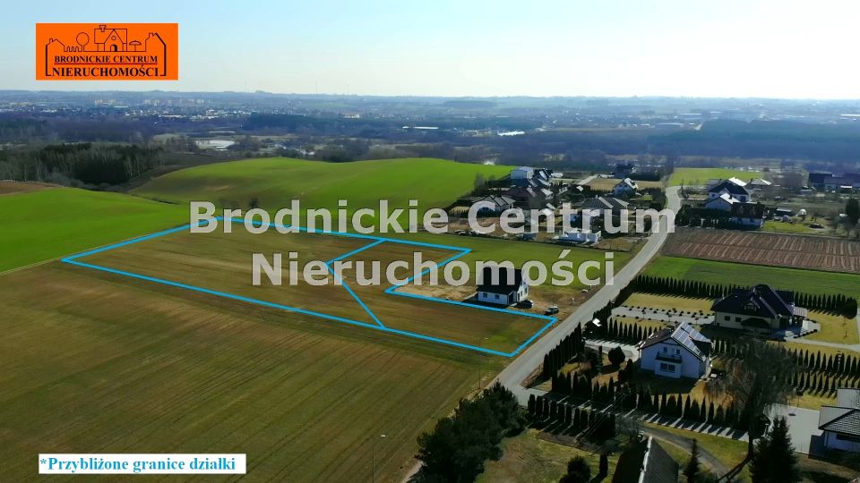 Działka inwestycyjna Brodnica
