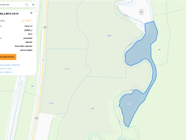 Działka rolna Rybki