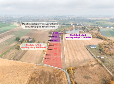 Działka siedliskowa Krosna-Wieś
