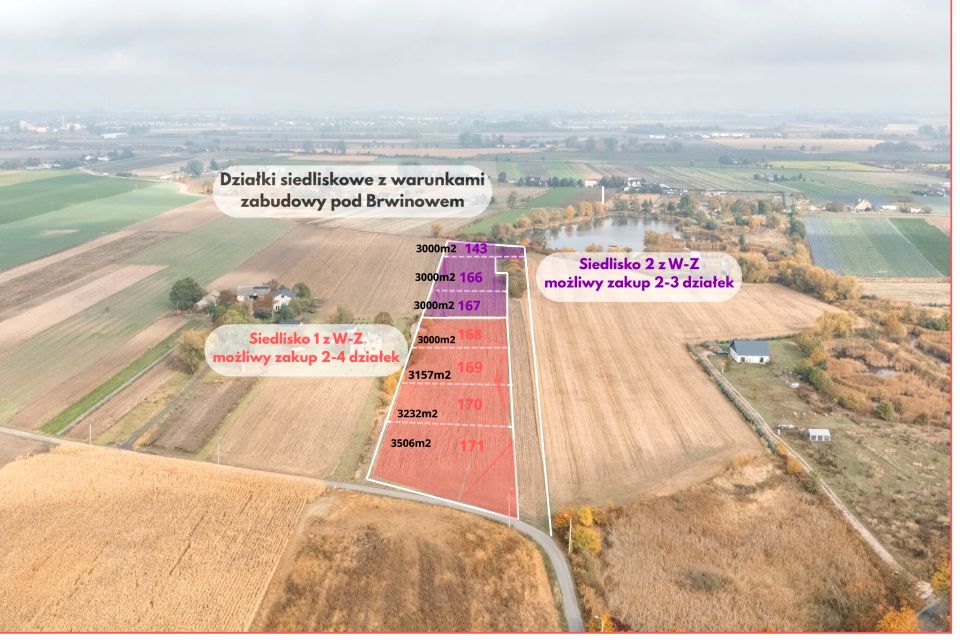 Działka siedliskowa Krosna-Wieś