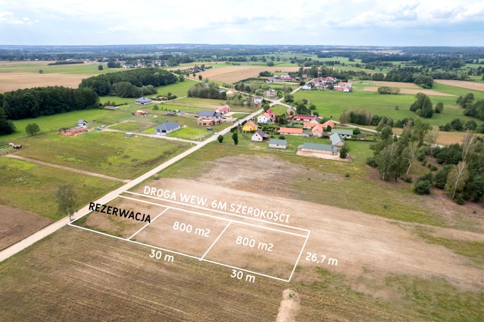 Działka budowlana ROGÓWEK